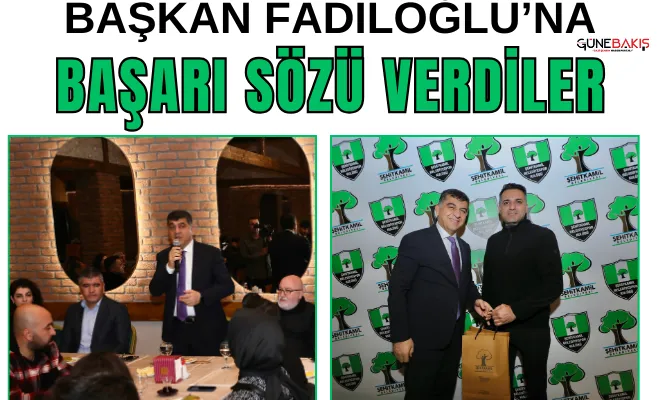 Başkan Fadıloğlu’na, başarı sözü verdiler