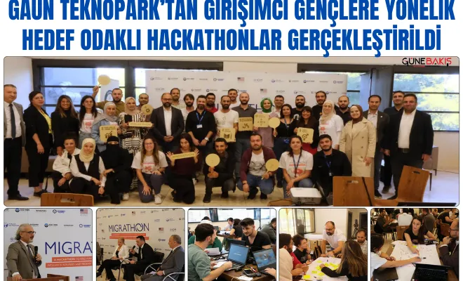 GAÜN Teknopark’tan girişimci gençlere yönelik hedef odaklı hackathonlar gerçekleştirildi