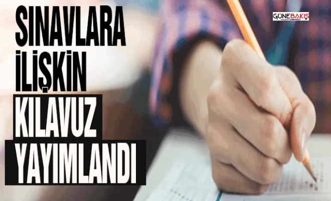 MEB sınavlara ilişkin kılavuz yayımladı