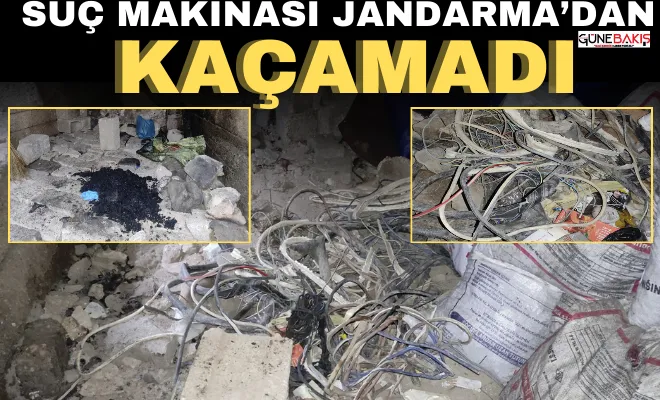Suç makinası Jandarma’dan kaçamadı