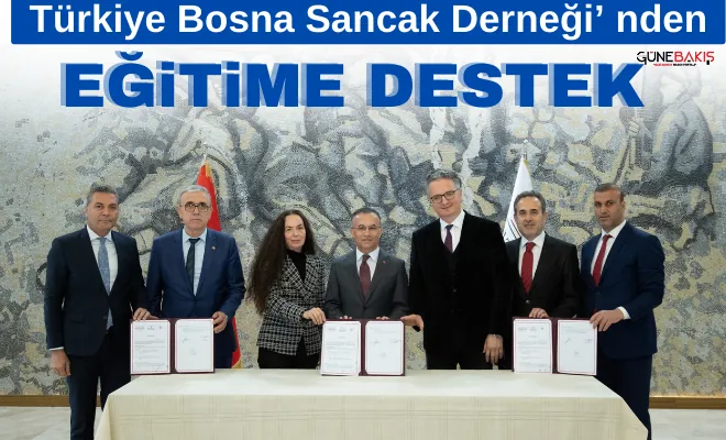 Türkiye Bosna Sancak Derneği’ nden eğitime destek