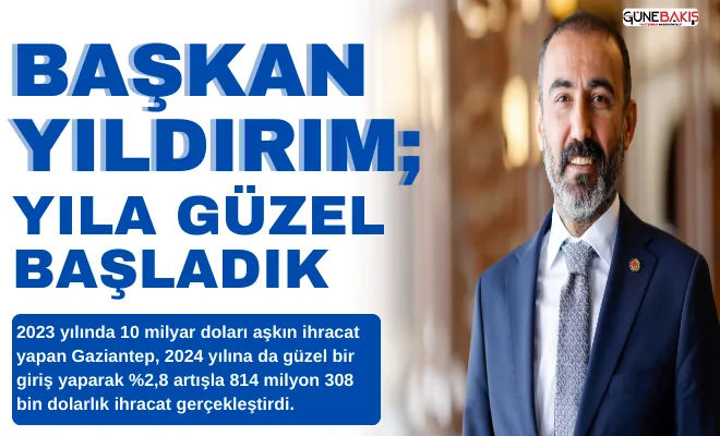 Başkan Yıldırım; Yıla güzel başladık