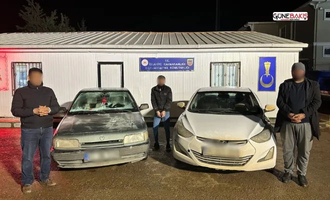 İslahiye’de 3 göçmen kaçakçısı organizatör suçüstü yakalandı 