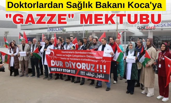 Doktorlardan Sağlık Bakanı Koca'ya 'Gazze' mektubu
