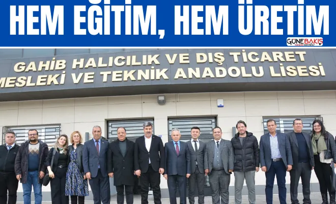 Hem eğitim, hem üretim