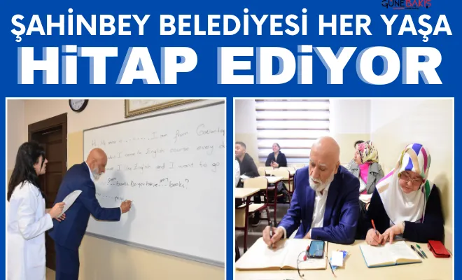 Şahinbey Belediyesi her yaşa hitap ediyor