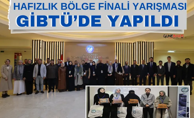 Hafızlık Bölge Finali Yarışması GİBTÜ’de yapıldı