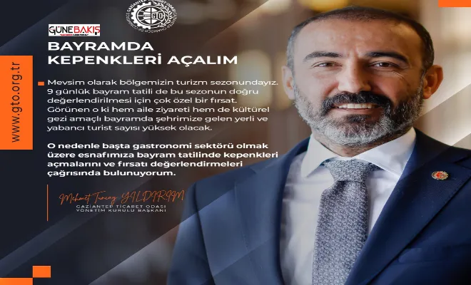 Yıldırım: Bayramda kepenkleri açalım