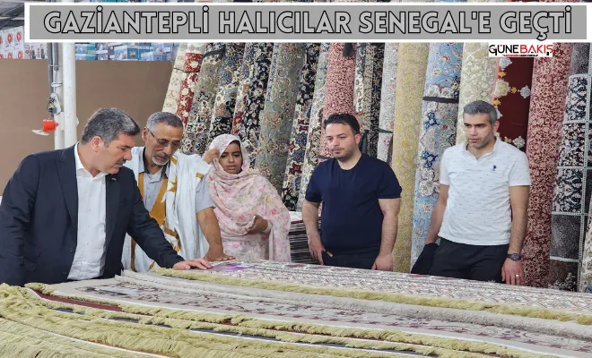 Gaziantepli halıcılar Senegal'e geçti