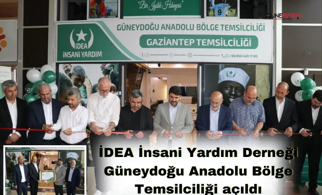 İDEA İnsani Yardım Derneği Güneydoğu Anadolu Bölge Temsilciliği açıldı