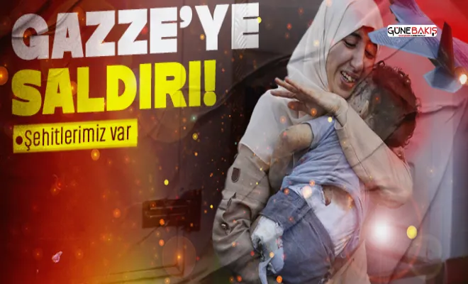 Gazze'ye saldırılar sürüyor: Çok sayıda şehit var!