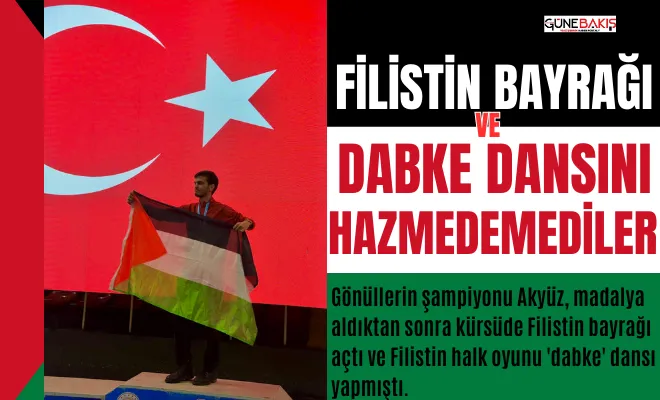 Filistin Bayrağı ve Dabke Dansını hazmedemediler