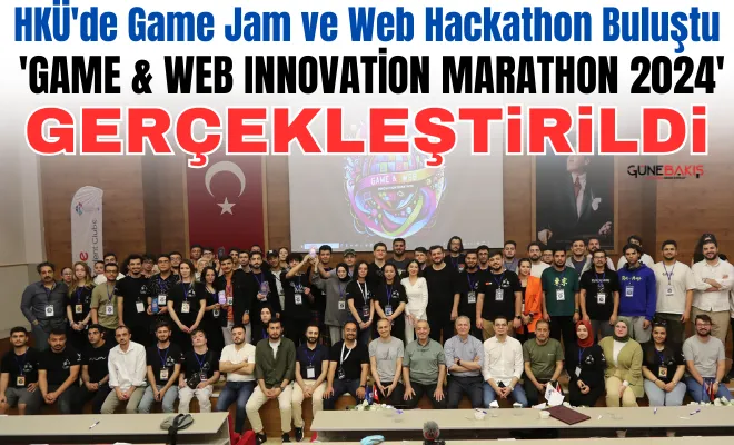 HKÜ'de Game Jam ve Web Hackathon Buluştu: 'Game & Web Innovation Marathon 2024' gerçekleştirildi