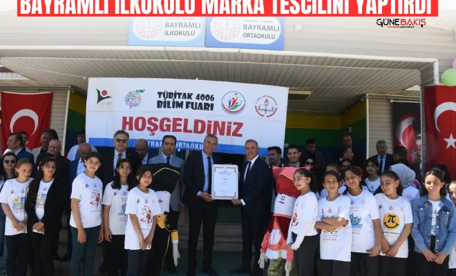 Bayramlı İlkokulu marka tescilini yaptırdı