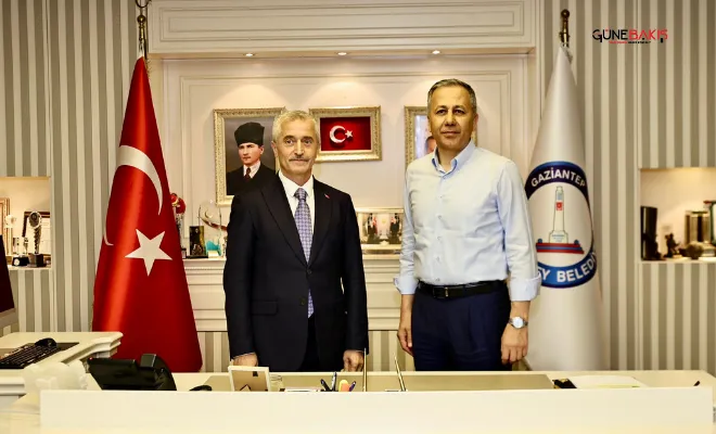 Bakan Yerlikaya’dan,  Tahmazoğlu’na ziyaret