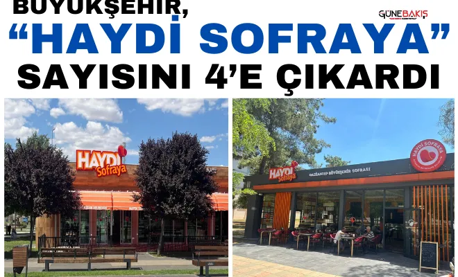 Büyükşehir, 'Haydi Sofraya' sayısını 4’e çıkardı