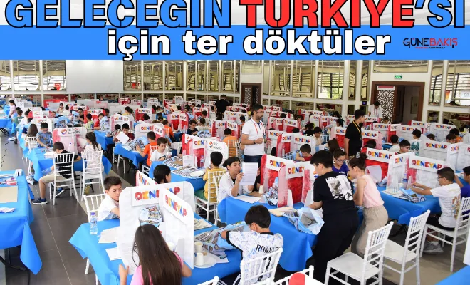 Geleceğin Türkiye’si için ter döktüler