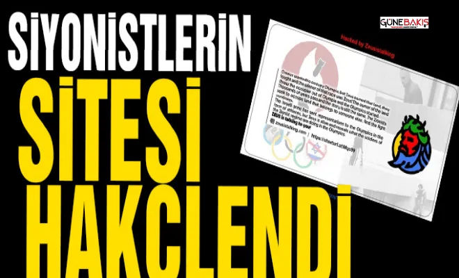 Siyonistlerin sitesi hacklendi