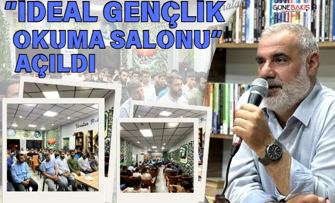 Gaziantep’te ‘İdeal Gençlik Okuma Salonu’ açıldı