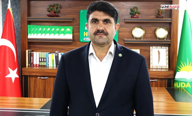 HÜDA PAR Gaziantep İl Başkanı Göçer: Bu saygısızlığı asla kabul etmiyoruz