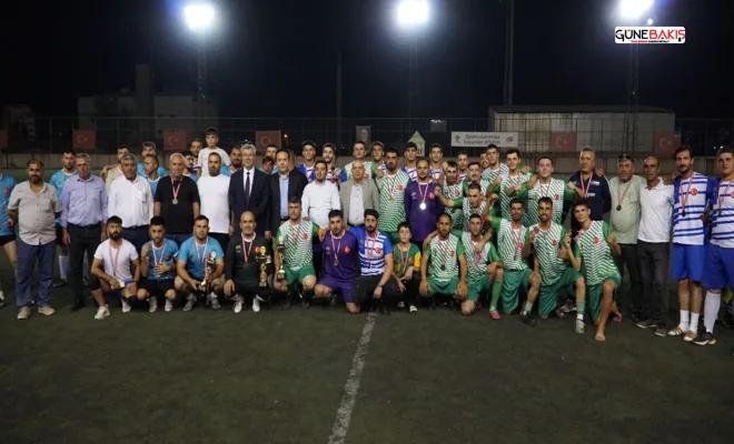 Şehitkamil’de turnuvanın şampiyonu Dülük oldu