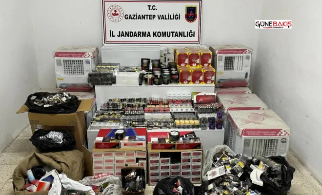 710 bin TL değerinde kaçak ürüne el konuldu