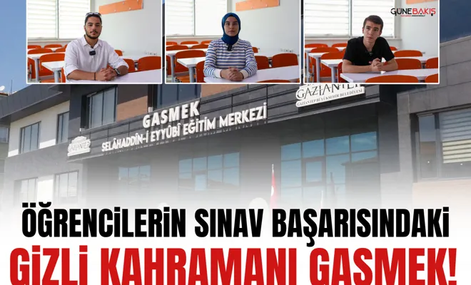 Öğrencilerin sınav başarısındaki gizli kahramanı GASMEK! 
