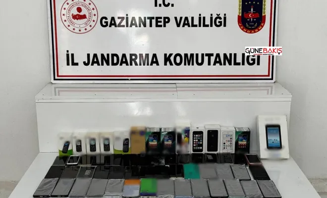 1 Milyon TL değerinde kaçak telefona el konuldu