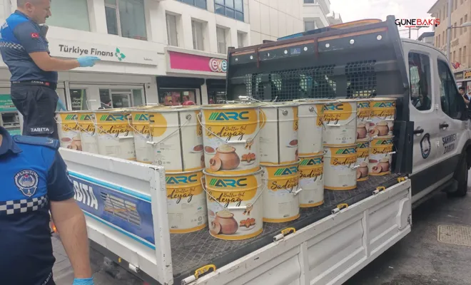 Şahinbey Belediyesi zabıta ekiplerinden denetim