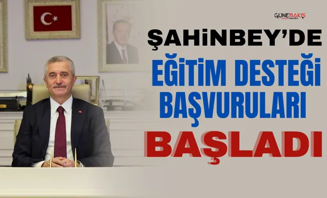 Şahinbey’de eğitim desteği başvuruları başladı