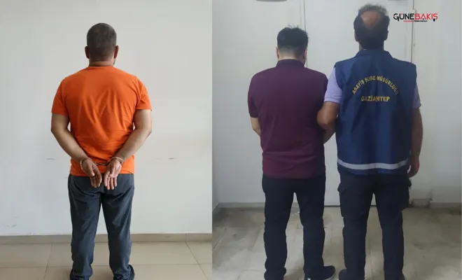 Gaziantep’te yağma, hırsızlık ve uyuşturucu madde ticareti suçlarını işleyen iki şüpheli yakalandı