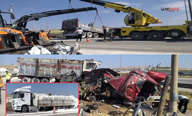 TAG otoyolunda trafik kazası: 1 yaralı
