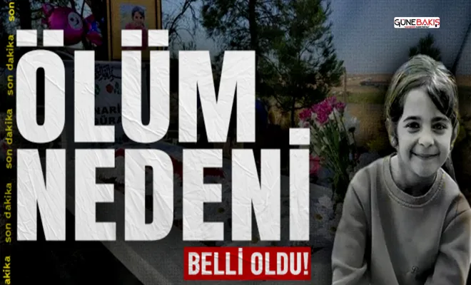 Narin'in ölüm nedeni belli oldu!