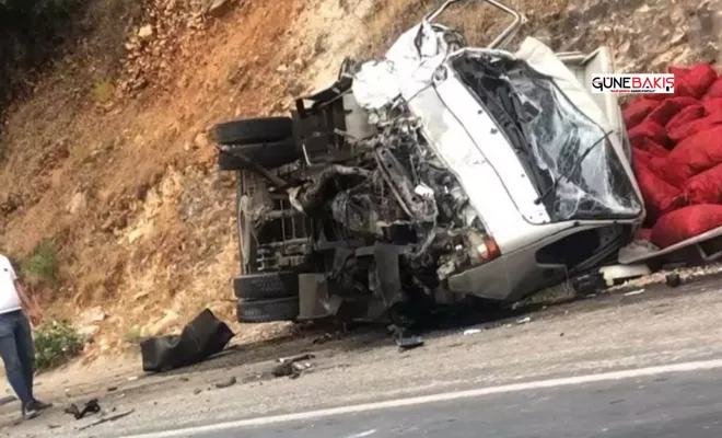 Nurdağı’nda kaza: 2 yaralı 