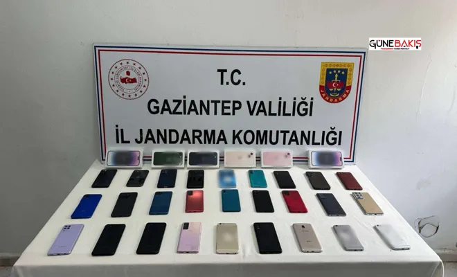 Gaziantep’te 2 Milyon TL değerinde kaçak telefon ele geçirildi 