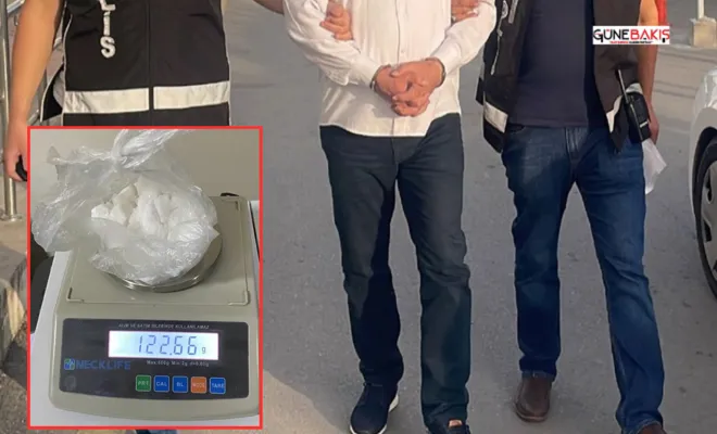 Nizip’te 122 gram metamfetamin ele geçirildi