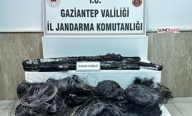400 kg bakır kablo çalan şüpheli 2 şahıs yakalandı