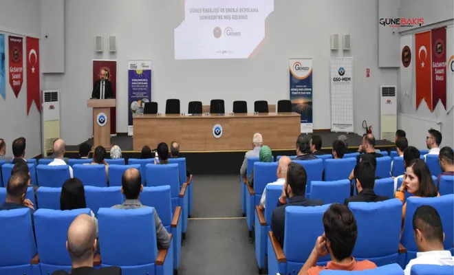 GSOMEM’de güneş enerjisi ve enerji depolama semineri gerçekleştirildi