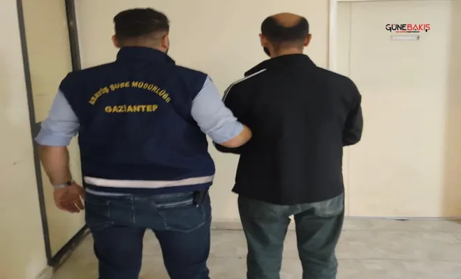 Gaziantep’te hırsızlık suçundan 15 yıl 4 ay hapis cezası bulunan şüpheli yakalandı
