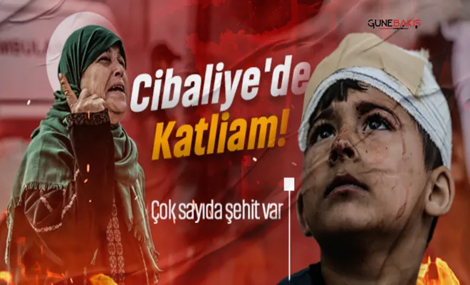 Siyonist rejimden Cibaliye'de katliam: 20 şehid