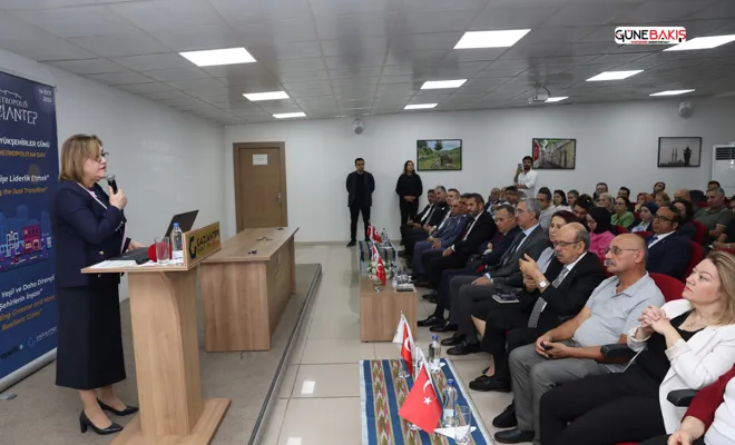 Şahin: Şehri akıllı, dirençli ve yeşil şehir yapacağız, bu konuda kararlıyız