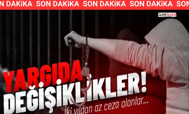 Artık 2 yılın altında ceza alanlar da cezaevine girecek! Bakan Tunç'tan kritik açıklamalar