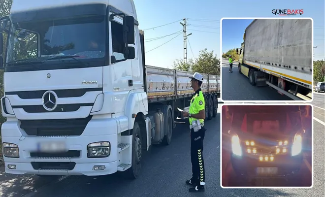 Gaziantep’te trafik denetimi: 192 sürücüye ceza