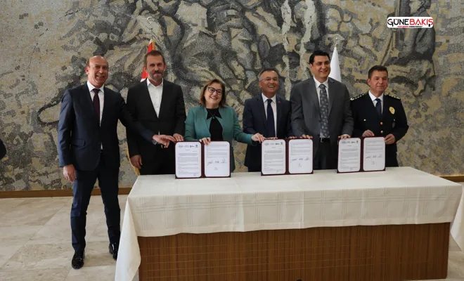 Gaziantep modeli ile kamu yararı gözeten örnek protokol için imzalar atıldı 