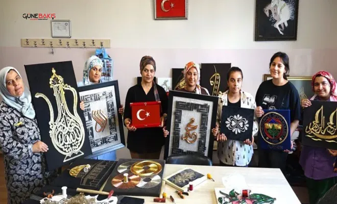 Osmanlı el sanatları Şahinbey Belediyesi Tesislerinde hayat buluyor