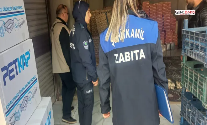 Şehitkâmil Belediyesi Zabıta eküplerinden denetim
