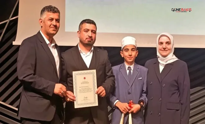 Türkiye hafızlık yarışması birincisi Gaziantep'ten çıktı