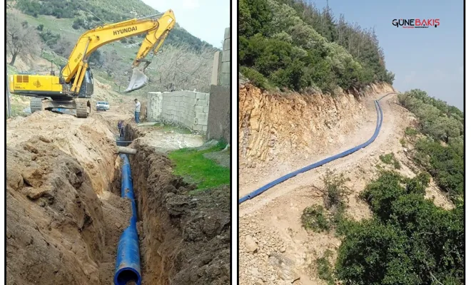 GASKİ, Türkbahçe Deposu ve Fevzipaşa Mahallesi içmesuyu isale hatları projesi’ni tamamladı