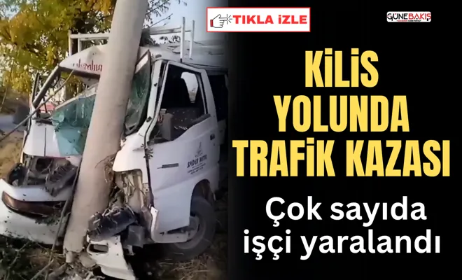 Kilis yolunda trafik kazası 