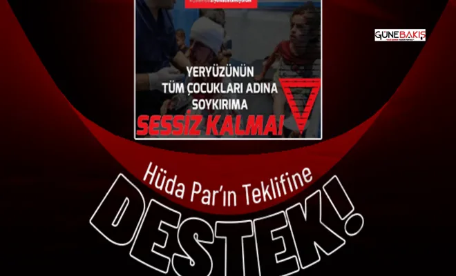 Sosyal medya kullanıcılarından HÜDA PAR'ın yasa teklifine destek